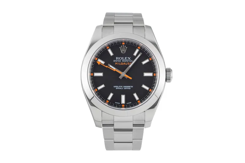 Rolex Milgauss steel automatic men's watch 116400 [2601663]