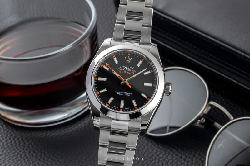 Rolex Milgauss steel automatic men's watch 116400 [2601663]