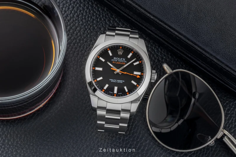 Rolex Milgauss steel automatic men's watch 116400 [2601663]