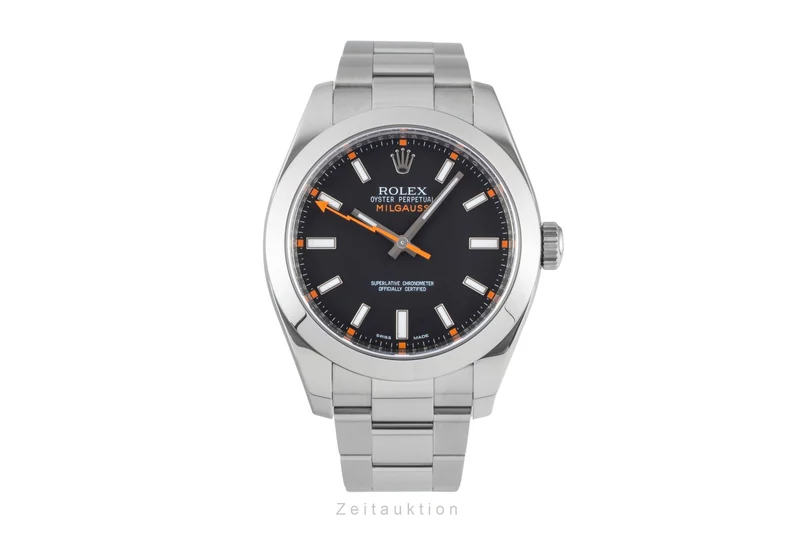 Rolex Milgauss steel automatic men's watch 116400 [2601663]