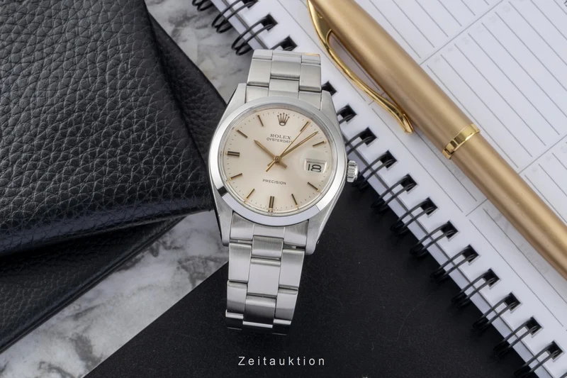 Rolex Oysterdate steel manual winding men's watch 6694 Vintage [2601114]