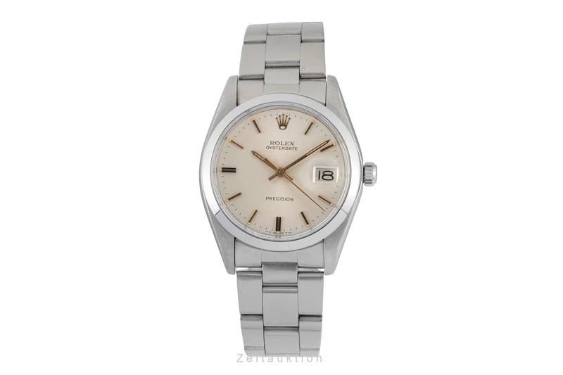 Rolex Oysterdate steel manual winding men's watch 6694 Vintage [2601114]