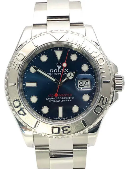 Rolex Yacht-Master 40 116622 Blau LC100 aus 2017