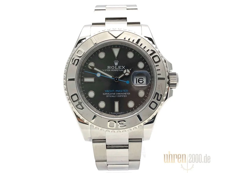 Rolex Yacht-Master 116622 Edelstahl Platin Rhodium LC100 aus 2016