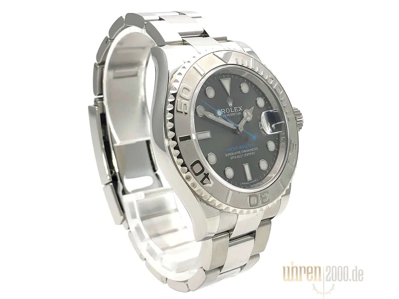 Rolex Yacht-Master 116622 Edelstahl Platin Rhodium LC100 aus 2016