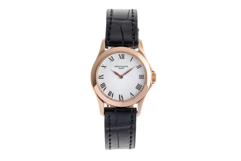 Patek Philippe Calatrava 18 ct red gold manual winding women's watch 4905 [2601308]