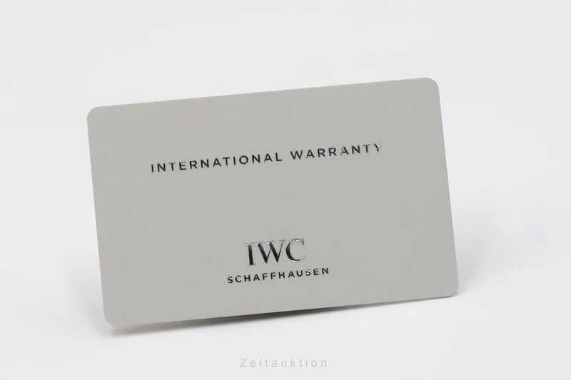 IWC Portugieser chronograph steel automatic men's watch IW371447 LP: 9100EUR [2601271]