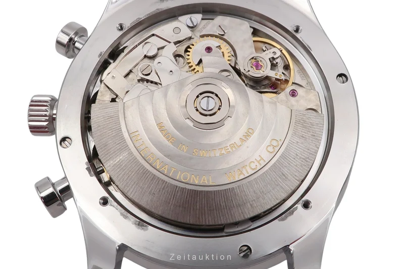 IWC Portugieser chronograph steel automatic men's watch IW371447 LP: 9100EUR [2601271]