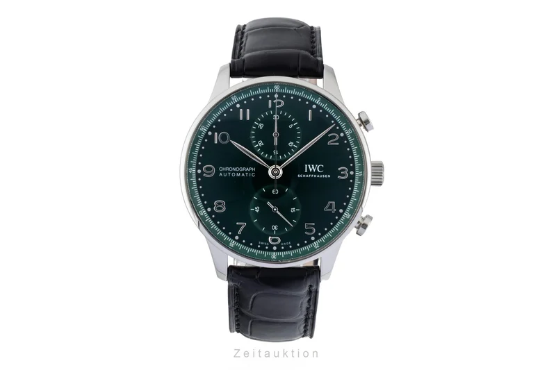 IWC Portugieser steel automatic men's watch IW371615 LP: 9100EUR [2601269]