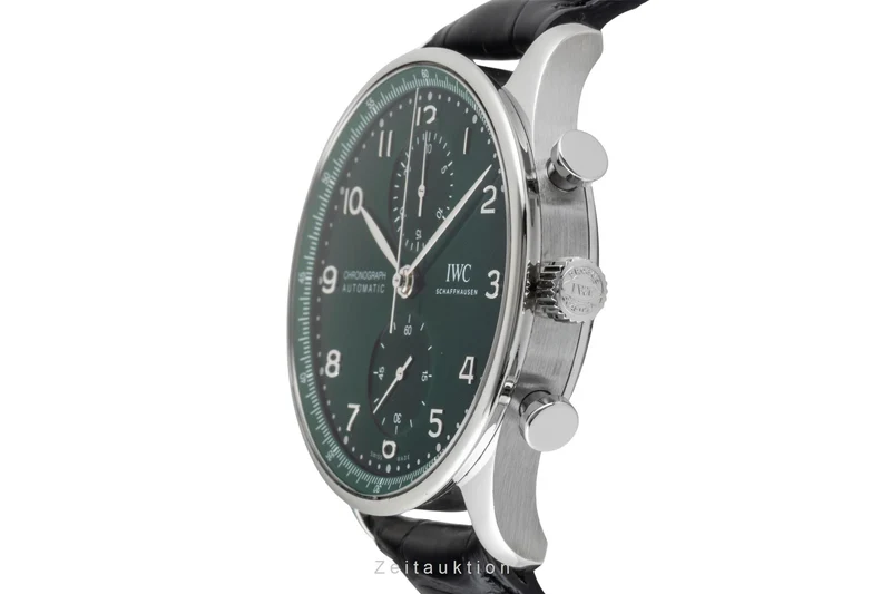 IWC Portugieser steel automatic men's watch IW371615 LP: 9100EUR [2601269]