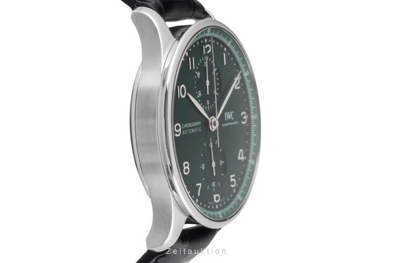 IWC Portugieser steel automatic men's watch IW371615 LP: 9100EUR [2601269]
