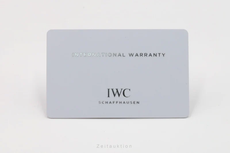 IWC Portugieser steel automatic men's watch IW371615 LP: 9100EUR [2601269]