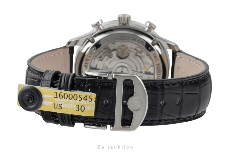 IWC Portugieser steel automatic men's watch IW371615 LP: 9100EUR [2601269]