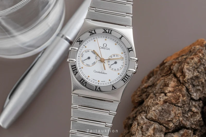 Omega Constellation steel quartz men's watch 396.1070, 396.1080 [2601031]