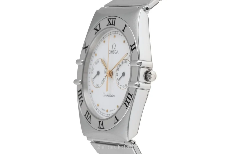 Omega Constellation steel quartz men's watch 396.1070, 396.1080 [2601031]