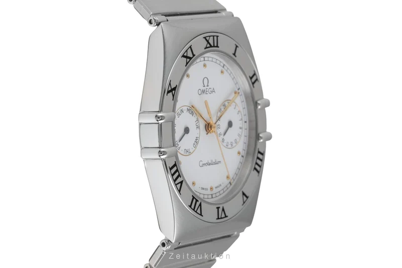 Omega Constellation steel quartz men's watch 396.1070, 396.1080 [2601031]