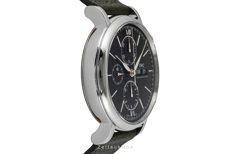 IWC Portofino chronograph steel automatic men's watch IW391010 [2601323]