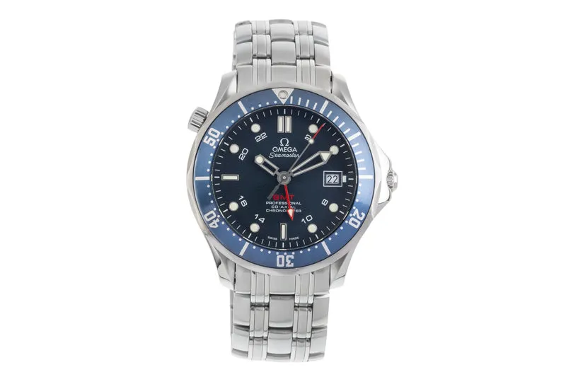 Omega Seamaster steel automatic men's watch 2535.80.00, 168.1629 [2601127]