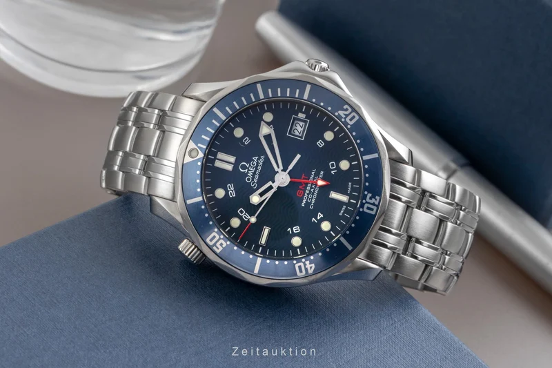 Omega Seamaster steel automatic men's watch 2535.80.00, 168.1629 [2601127]