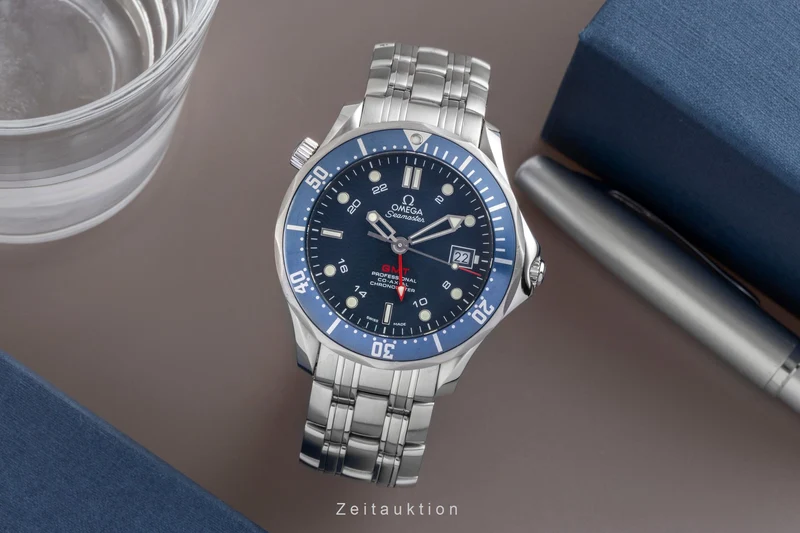 Omega Seamaster steel automatic men's watch 2535.80.00, 168.1629 [2601127]
