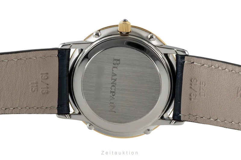 Blancpain Villeret steel / gold automatic men's watch 6595 [2600062]