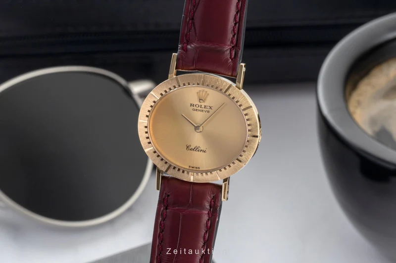 Rolex Cellini 18 ct gold manual winding women's watch 4081 [2600777]