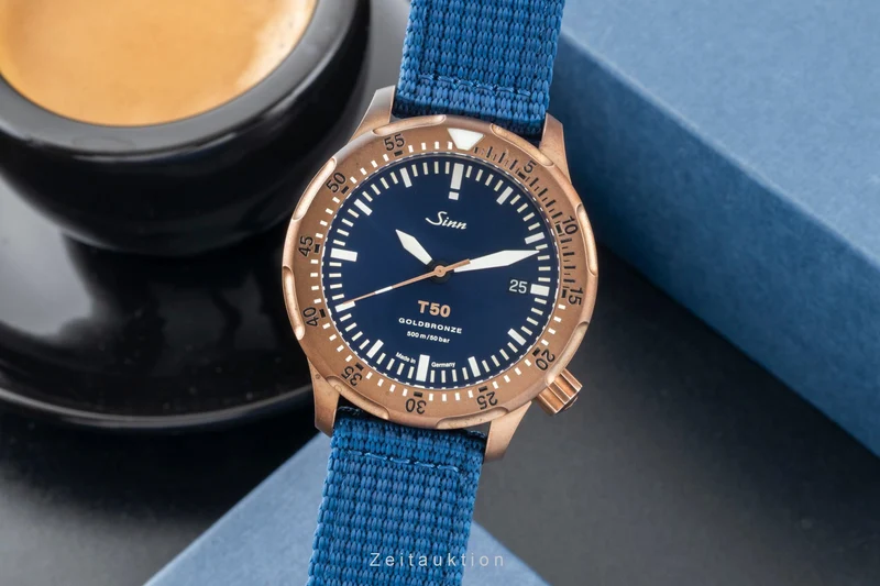 Sinn T50 bronze automatic men's watch 1052.062 LP: 4980EUR Limited [2601516]