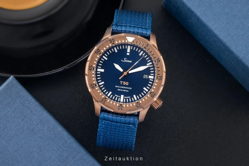 Sinn T50 bronze automatic men's watch 1052.062 LP: 4980EUR Limited [2601516]