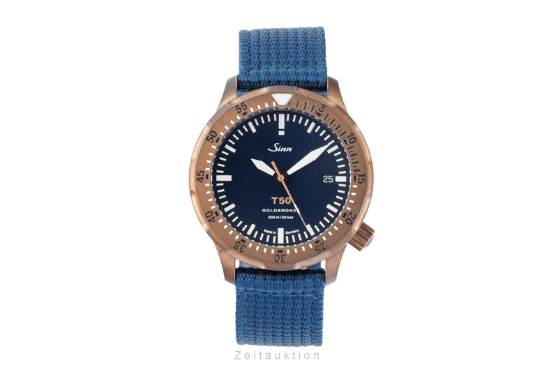Sinn T50 bronze automatic men's watch 1052.062 LP: 4980EUR Limited [2601516]
