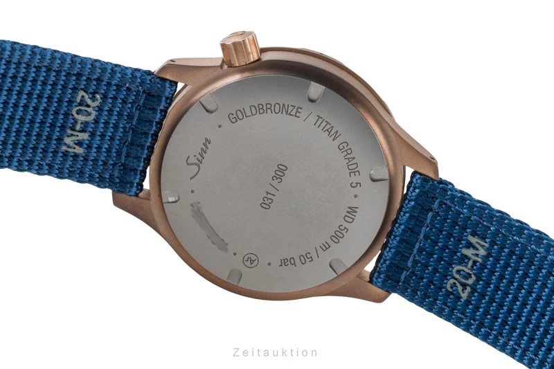 Sinn T50 bronze automatic men's watch 1052.062 LP: 4980EUR Limited [2601516]