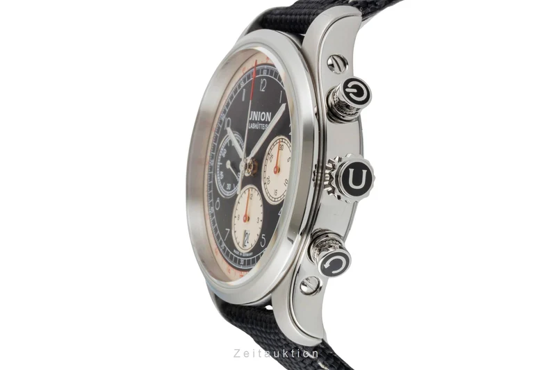 Union Glashütte Belisar chronograph steel automatic men's watch D009.427.16.052.00 LP: 2950EUR [2601480]