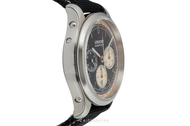 Union Glashütte Belisar chronograph steel automatic men's watch D009.427.16.052.00 LP: 2950EUR [2601480]
