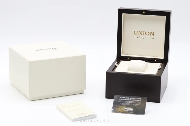 Union Glashütte Belisar chronograph steel automatic men's watch D009.427.16.052.00 LP: 2950EUR [2601480]
