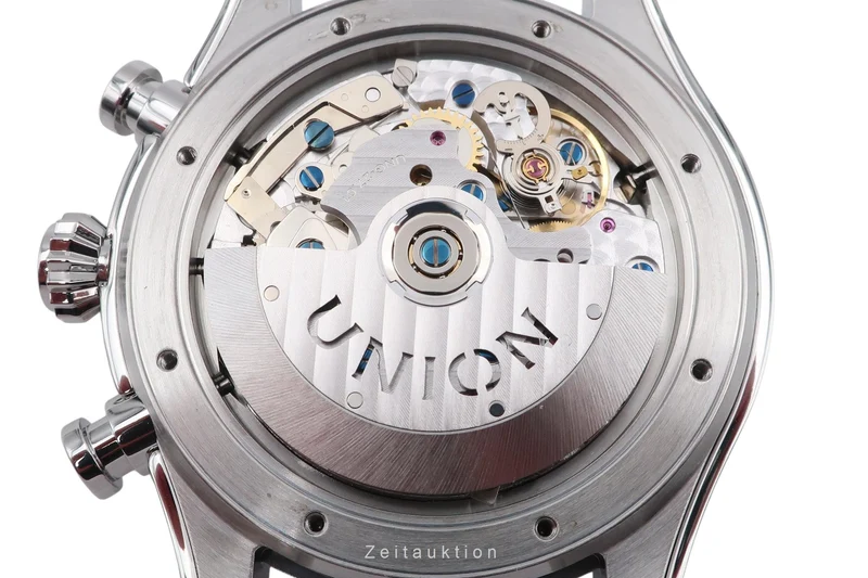 Union Glashütte Belisar chronograph steel automatic men's watch D009.427.16.052.00 LP: 2950EUR [2601480]