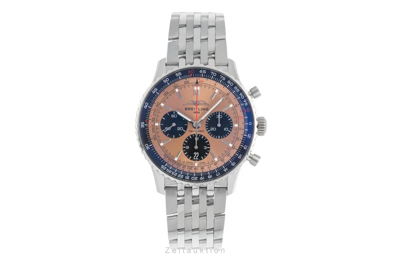Breitling Navitimer 01 chronograph steel automatic men's watch AB0138241K1A1 LP: 9850EUR [2601434]