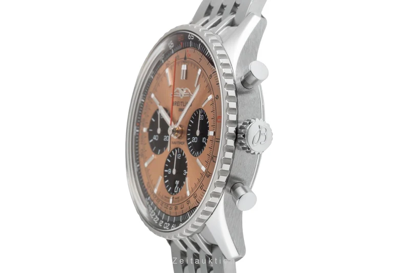 Breitling Navitimer 01 chronograph steel automatic men's watch AB0138241K1A1 LP: 9850EUR [2601434]