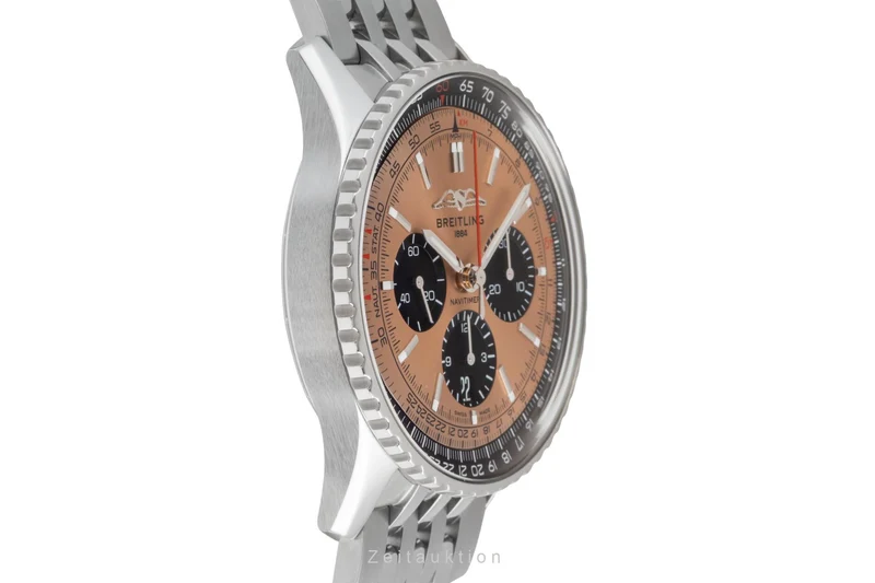Breitling Navitimer 01 chronograph steel automatic men's watch AB0138241K1A1 LP: 9850EUR [2601434]