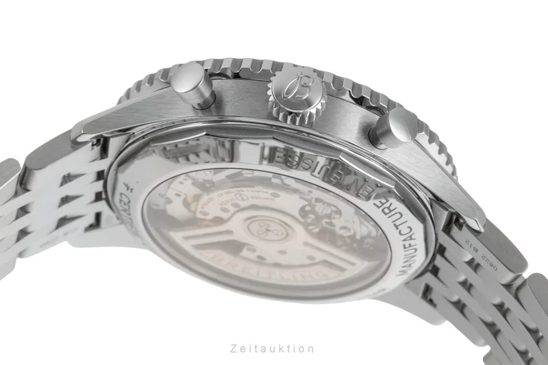 Breitling Navitimer 01 chronograph steel automatic men's watch AB0138241K1A1 LP: 9850EUR [2601434]