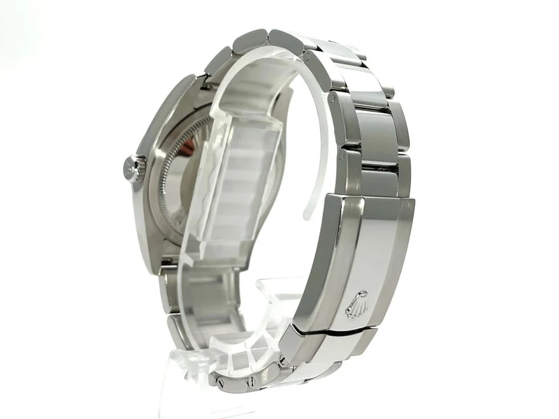 Rolex Oyster Datejust 36 116200 Weiß Römisch aus 2011 LC100