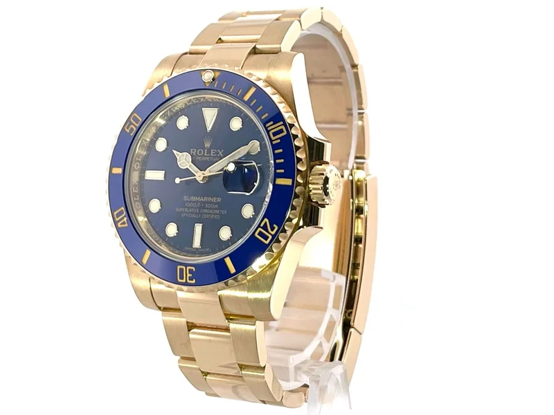 Rolex Submariner Date Gelbgold 116618LB aus 2019