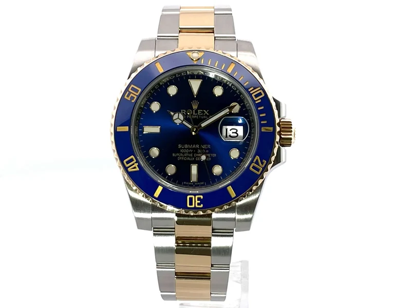 Rolex Submariner Date Edelstahl Gelbgold 116613LB aus 2015