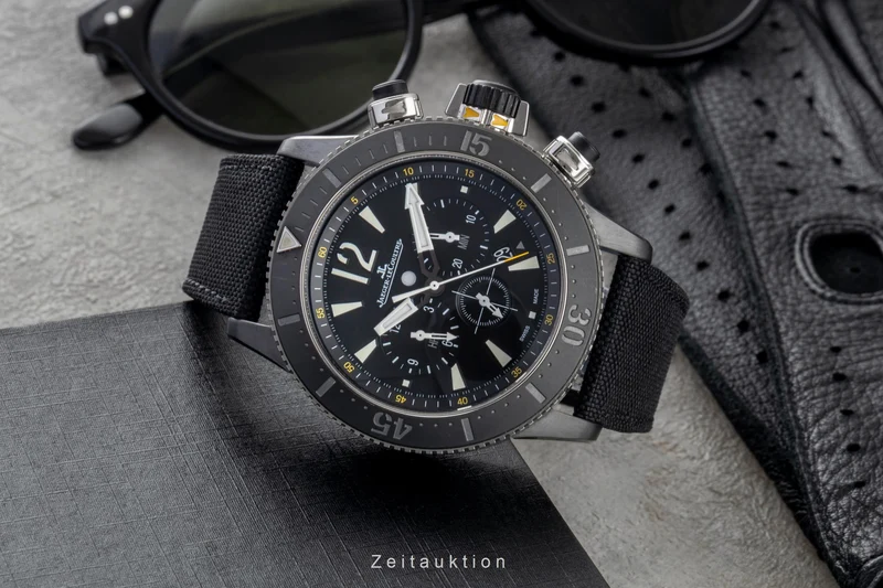 Jaeger LeCoultre Master Compressor chronograph titanium automatic men's watch Q178T471, 159.T.C7 Limited [2600615]