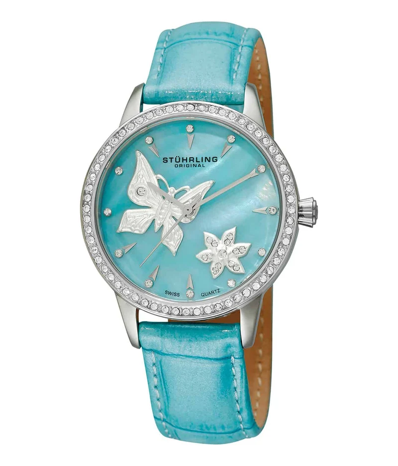 Stührling Verona Mariposa 518 Quartz 34mm Fashion