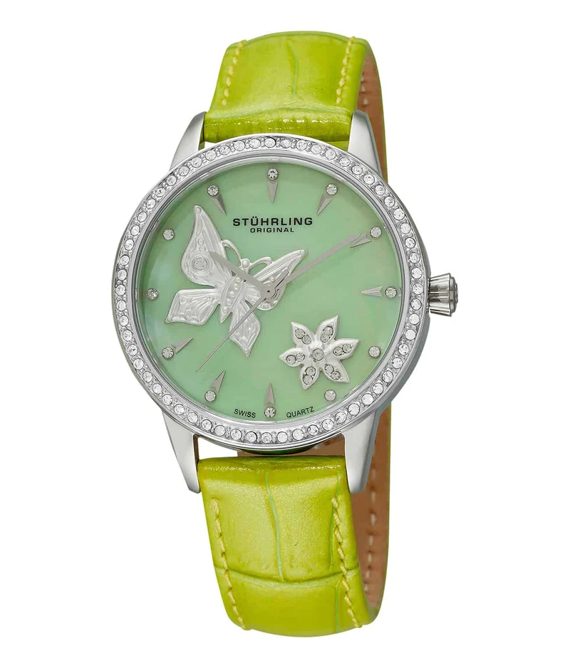 Stührling Verona Mariposa 518 Quartz 34mm Fashion