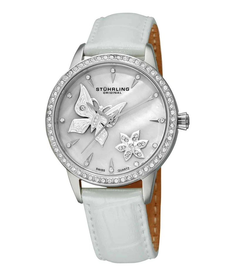 Stührling Verona Mariposa 518 Quartz 34mm Fashion
