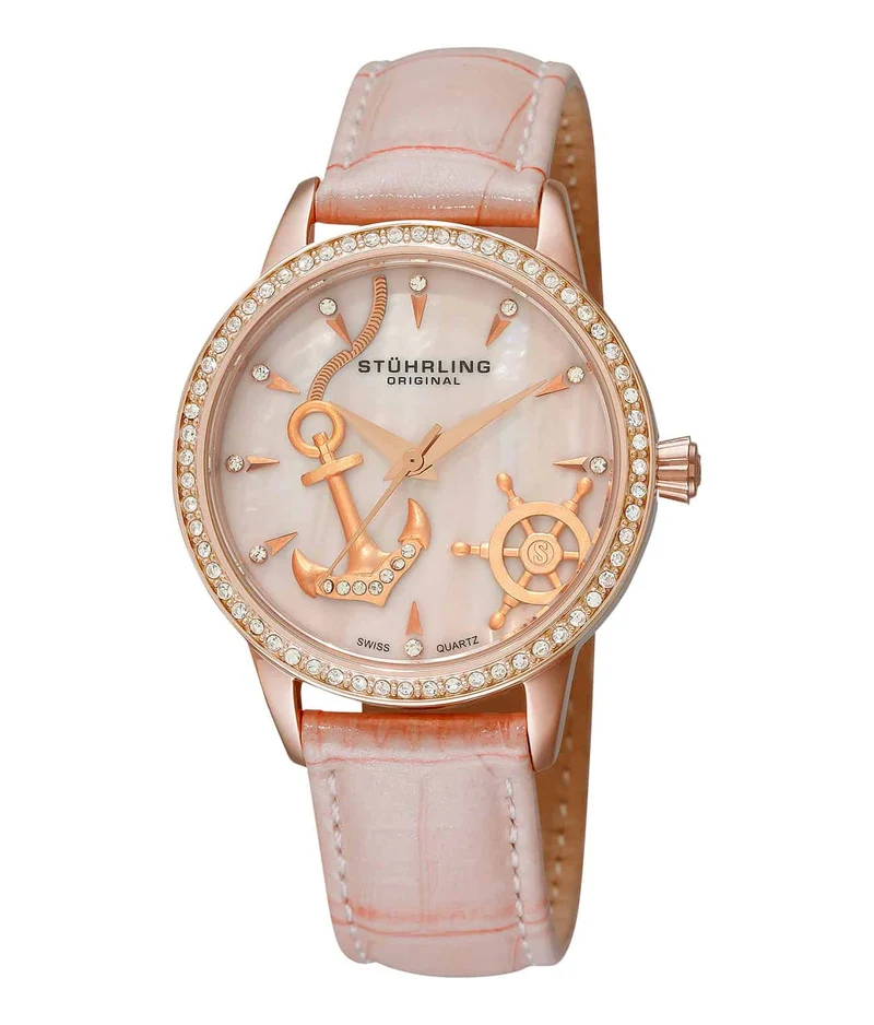 Stührling Verona Del Mar 520 Quartz 34mm Fashion