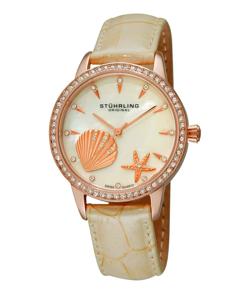 Stührling Verona La Playa 521 Quartz 34mm Fashion