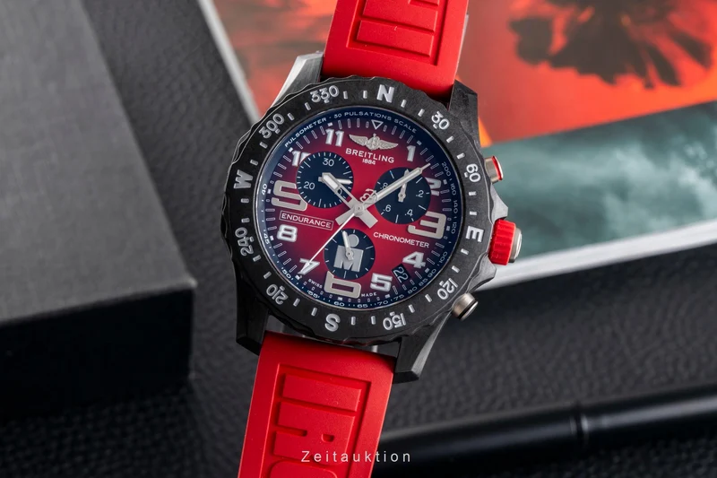 Breitling Endurance Pro chronograph breitlight quartz men's watch X823109A1K1S1 LP: 3800EUR [2601489]