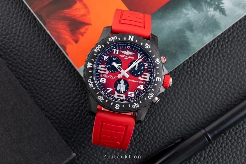 Breitling Endurance Pro chronograph breitlight quartz men's watch X823109A1K1S1 LP: 3800EUR [2601489]