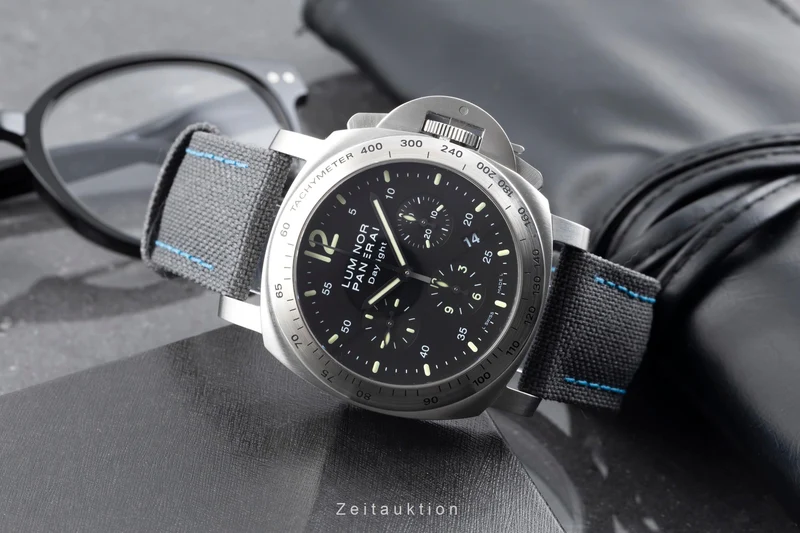 Panerai Luminor Chrono Daylight chronograph steel automatic men's watch PAM00250 [2600822]